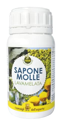 i consigli dell'esperto- sapone molle potassico concentrato 250 ml – corroborante naturale bio per piante, orto e giardino – azione abbattente contro afidi, cocciniglia e melata