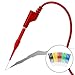 15pcs Test Back Probe Pin,Wire Piercing Insulation Back Probes Probe Non-Destructive Pin, 0.7mm Test Probes Pins Insulation Piercing Needle Multimeter 4mm Banana Socket for Car Tester