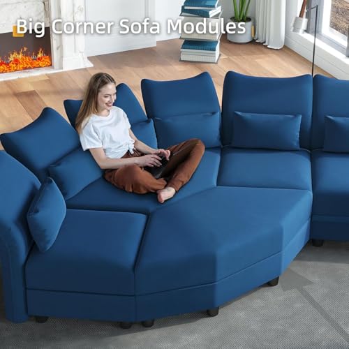 Luxury Sectional Sofa with Recliners