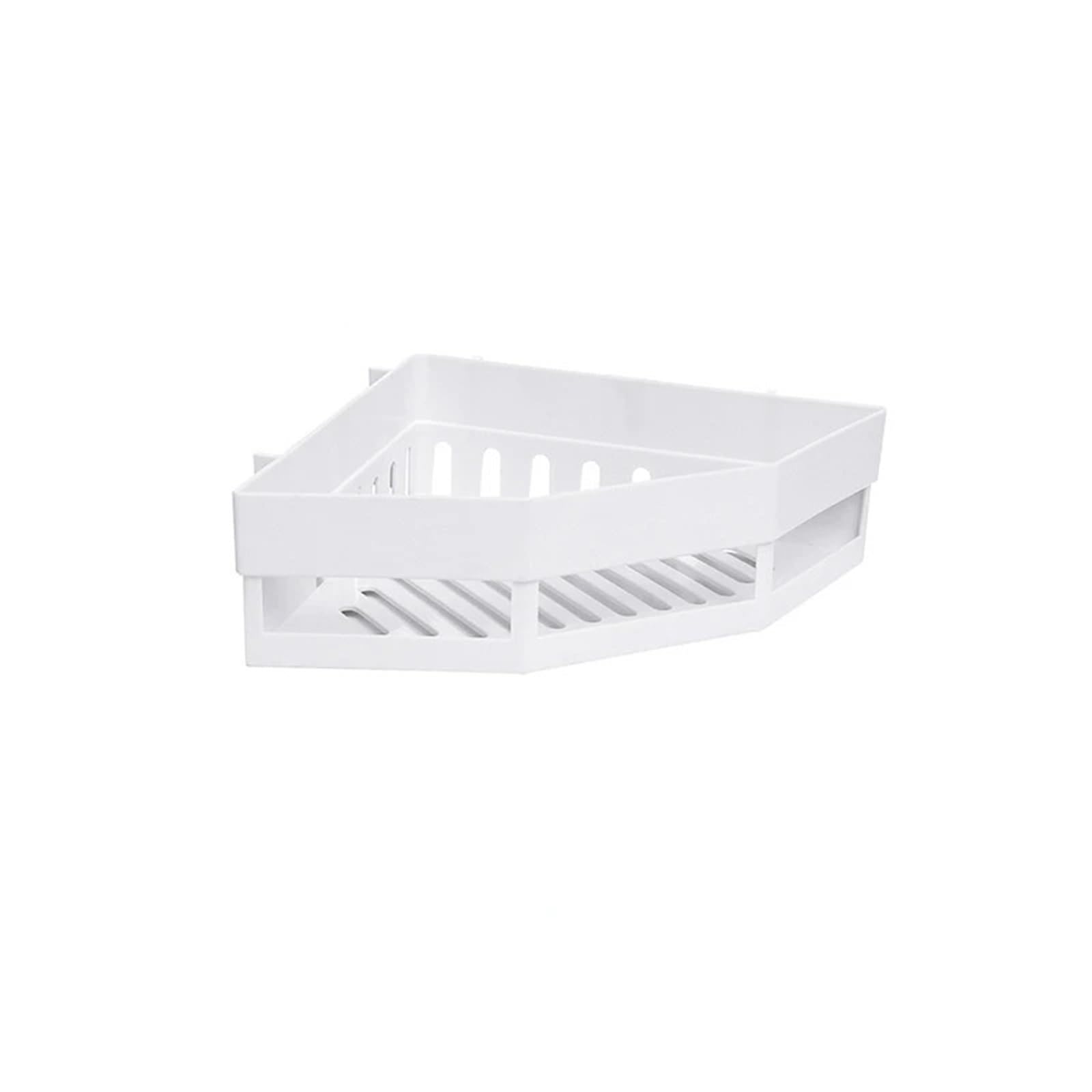 LuoAXINN Bathroom Shelf Shelf Bathroom Organizer Toilet Shampoo Gel Storage Basket Decoration Corner Shower Rack Holder Accessories