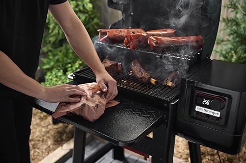 Weber® Smoque™ 22‑Inch Pellet Smoker, Pellet Grill, Black - image 4