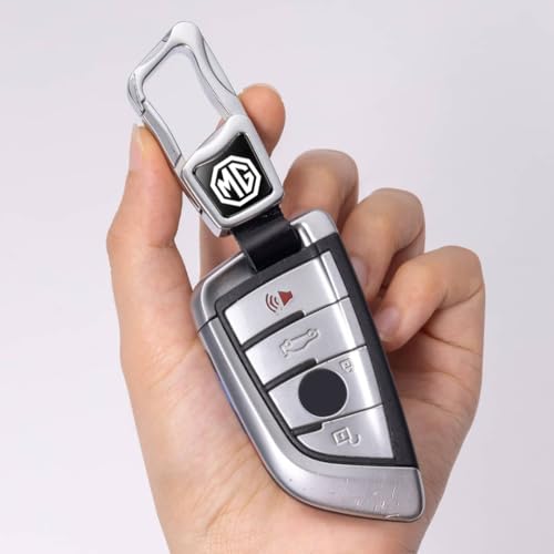 Image of GREENWORLD Premium Scratch-Proof Keychain /Keyring with Car Brand Name Logo | Durable Metal Keyring for Cars & Bikes with 2 Color Strap