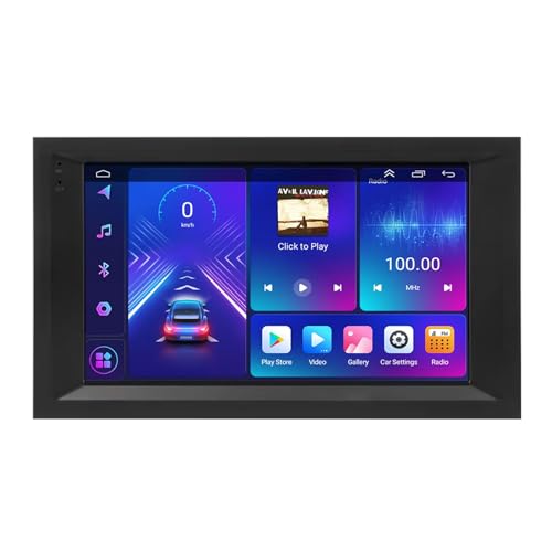 Eouyt Android 14 con Radio Coche Bluetooth para Mercedes-Benz Actros 2011-2023 9 Pulgadas Pantalla táctil Coche incorporada Carplay Android Auto con GPS FM RDS WiFi SWC(P4 4G+WiFi 8Core 2G+32G)