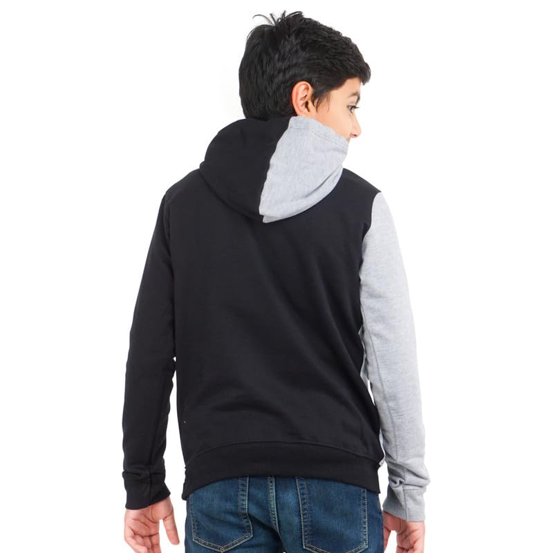Image of Real Basics Boys Cotton Hooded Sweatshirt(Pack of 1)