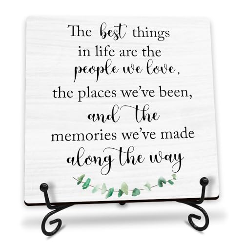 Motivational Quote Wooden Sign - 5" Wooden Decoration The Best