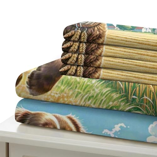 Housse de couette Labrador 3D King en microfibre douce avec fermeture éclair - 6