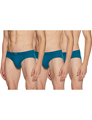 Image of Levi's 011 Comfort Brief for Men | 100% Pure Cotton | Breathable | Durable | Anti-Roll Waistband | Extra Supportive Gusset | Dual Layer 3D Pouch | Tagless & Zero Irritation Comfort | Pack of 3