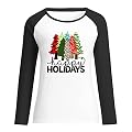 Women'S Long Sleeve Blouse for Lady Casual Loose Sweatshirt Lightweight Fashion Round Neck T-Shirt Black