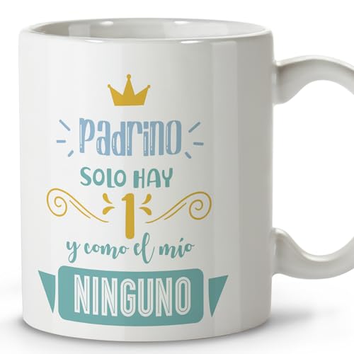 LolaPix Queres ser o meu padrinho. Canecas originais para oferecer. Presente padrinho. Presentes para padrinhos. Caneca cerâmica 330 ml. FBA 2024