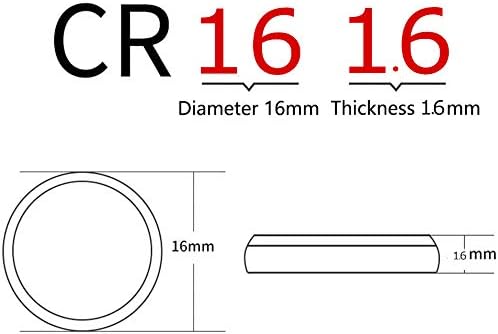 Miniatura 4 de SKOANBE Batería de litio CR1616 1616 3V - 12PCS