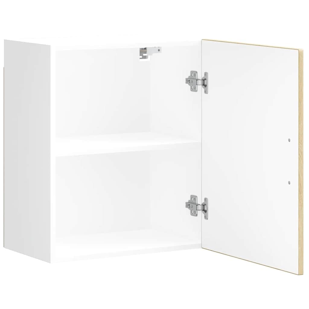vidaXL Kitchen Wall Cabinet Porto Sonoma Oak Engineered Wood, 50 x 31 x 60 cm - Image 6