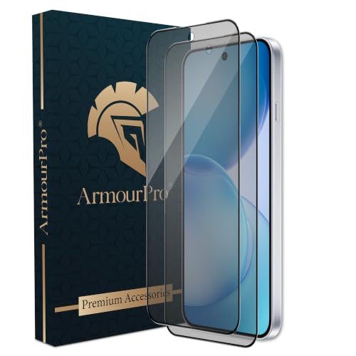 Image of ArmourPro Anti-Glare Matte Tempered Glass for Oppo Reno 16c, Pack of 2, Anti Fingerprint Screen Protector, 9H Scratch Resistant, Smooth Touch, Full Edge to Edge Coverage