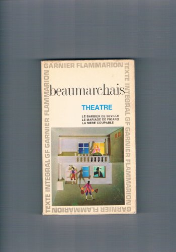 Beaumarchais Théâtre. Le Barbier de Séville. Le... [French] B0014YA70Y Book Cover