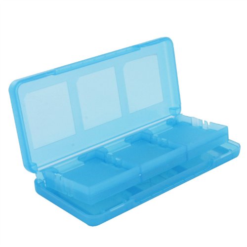 eForBuddy 6 in 1 Game Card Holder Case for Nintendo DSi, DS Lite, Blue