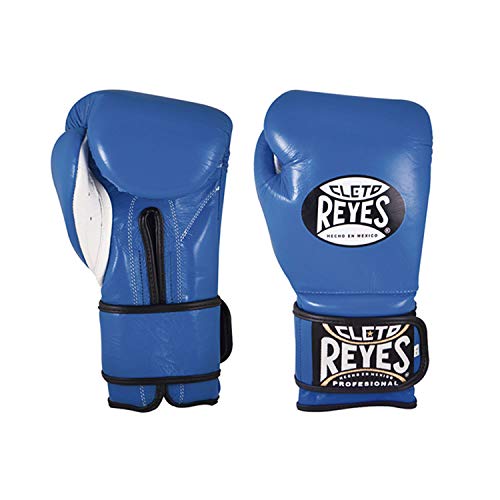 Image of Cleto Reyes Hook and Loop Boxing Training Gloves, Red, 14 OZ