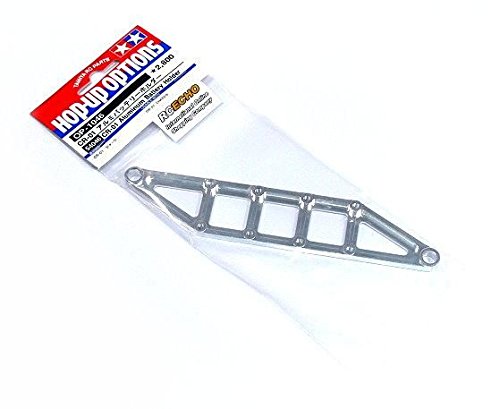 Soporte de bateria de aluminio CR-01 Tamiya para evitar holguras en el chasis 54046