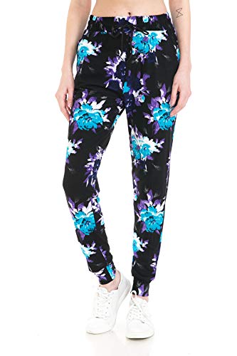 Image of Leggings Depot Premium Jogger Women's Popular Print High Waist Track Pants(S-XL)