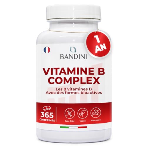 Bandini Vitamine B Complex 365 Comprimés Vegan
