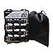 Amazon Basics 15-Feet Ratchet Tie Down Straps, 500 Lbs Load Cap, 1500 Lb Break Strength - Includes 2 Bungee Cords, Black, 4-Pack