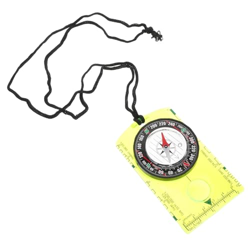 Brújula de bolsillo POPETPOP resistente para senderismo y camping miniatura 1