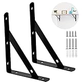 schwerlastregale obi 【Starke Tragfähigkeit】Das Regal kann 30 kg tragen. Kann verwendet werden, um das Regal zu dekorieren. Die L-förmige Struktur ist sehr stabil, leicht zu nivellieren und verhindert Bewegungen.