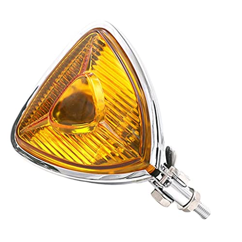 Phare avant custom triangle basse consommation pour chopper et bobber