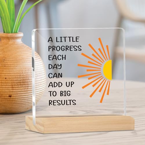Image of Giftplease Mentor Plaque with Wooden Stand Personalized Gift for Mentor, Coach, Teacher, Appreciation Keepsake, Clear Desk Decor, Inspirational Thank You Gift, Office Table Display MP 76