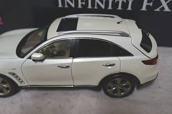 Amazon | PAUDI インフィニティ FX 1/18 ミニカー 白 ドア開閉