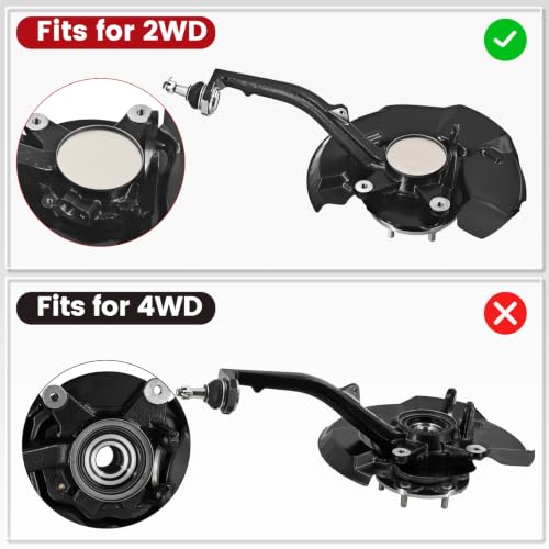 ArbDicco Front Right Steering Knuckle Assembly 698-150 Fits for Toyota 2WD by ArbDicco - Used condition - Image 6