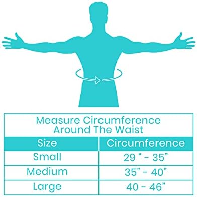 Vive Hernia Belt - Hernia Support Truss for Single/Double Inguinal or Sports Hernia - Two Removable Compression Pads & Adjustable Groin Straps - Surgery Recovery (Medium)
