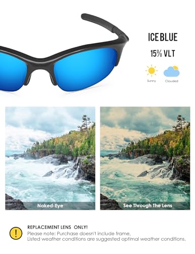 Image of BLAZERBUCK Replacement Lenses & Sock Kit for Oakley Half Jacket Sunglass