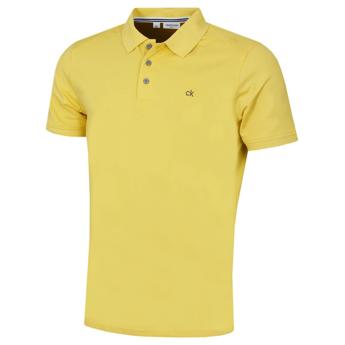 Calvin Klein Mens Campus Polo Shirt - Lemon - XXXXXL