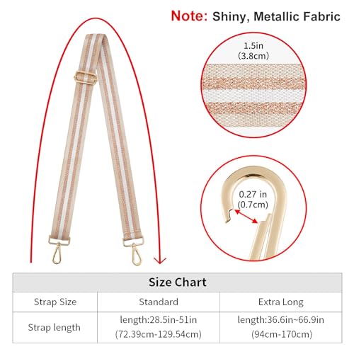 Image of ZOOEASS Wide Shoulder Strap Adjustable Replacement Belt Crossbody Canvas Bag Handbag