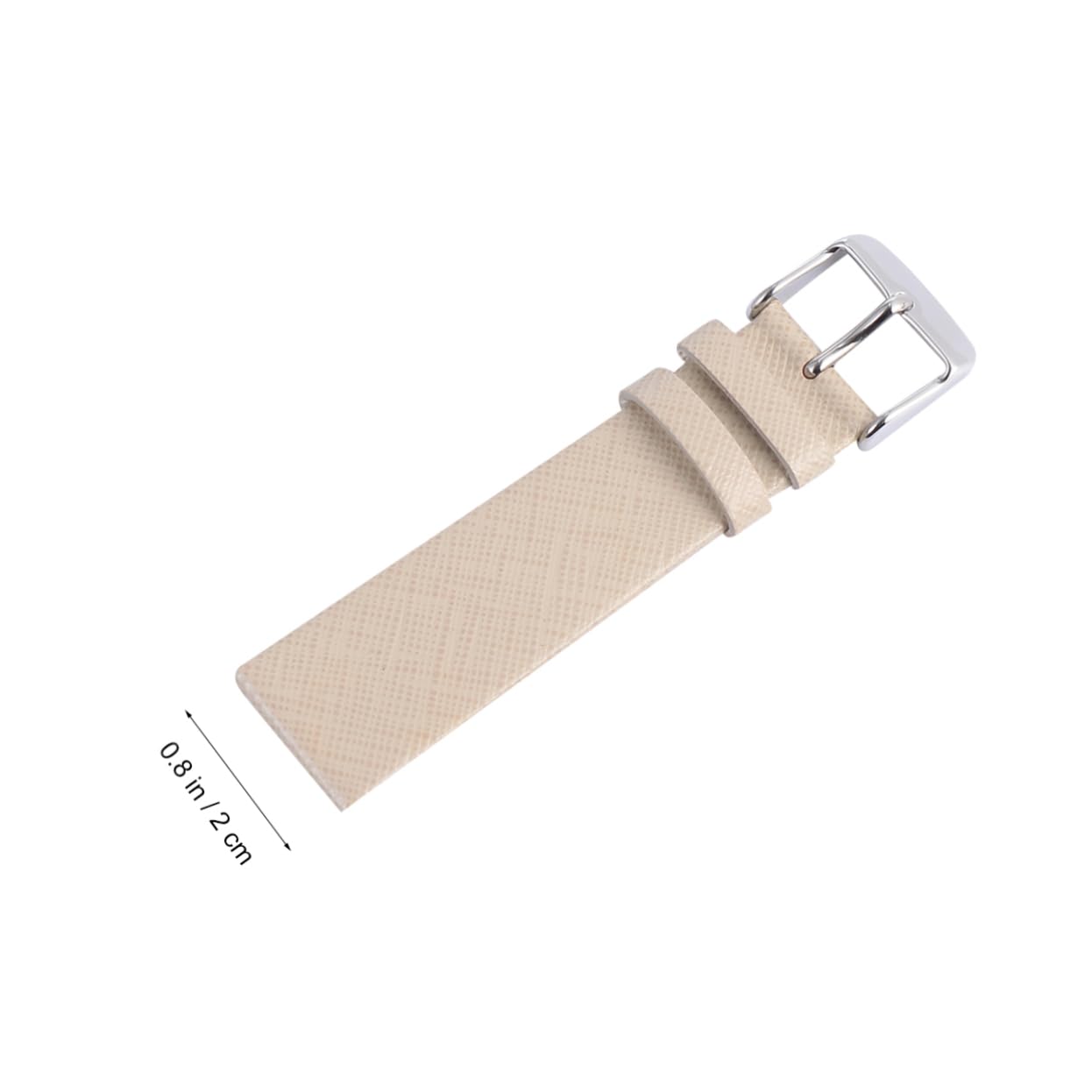 TINEASUR Leather Watchband Smooth Wrist Strap for All Occasions and Comfortable Replacement Band Easy to Install Stylish Fits Standard Watches