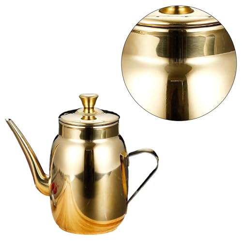 Oil Storage Tanks Versatile Grease Container Stainless Steel Oil Dispenser Oil Bottle For Kitchen And Dining