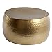 Produktbild Invicta Interior Handgearbeiteter Couchtisch Orient III 60cm Gold Hammerschlag Design Wohnzimmertisch