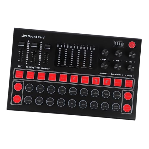 Mixeur audio portable pour diffusion en direct et gamers sur PC