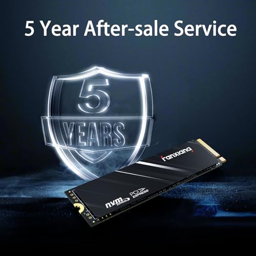 fanxiang M.2 SSD 512GB, 512GB SSD PCIe Gen3.0 x4 2280, Up to