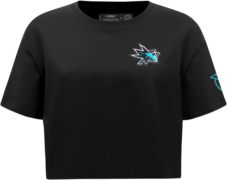 Womens NHL Classic Chenille Cotton Short Sleeve Boxy Tee