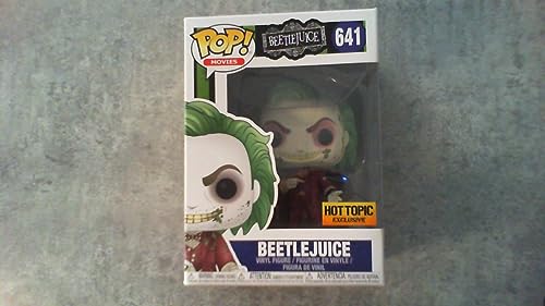 Funko Pop Movies: Beetlejuice in Tuxedo Collectible Figure, Multicolor