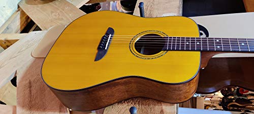 Framus Legacy FD 14 SV Dreadnought Guitare folk Jaune satiné - Les Beatles, Paul McCartney, John Lennon, RIngo Starr, George Harrison Framus Legacy FD 14 SV Dreadnought Guitare folk Jaune satiné – Image 3
