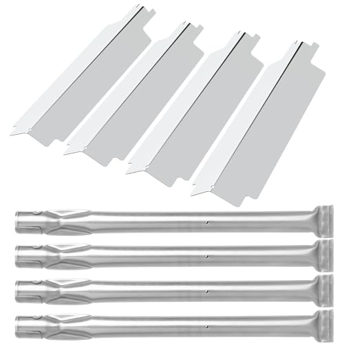 WELL GRILL Edelstahl Brennerabdeckung & Brennerrohr...