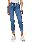 Mit geradem Bein Springfield Jeans Vintage Straight Pantalones, Azul Medio, 38