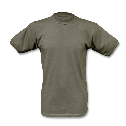 Leo Köhler Bundeswehr Unterhemd Kurzarm Original neu oliv (GR.5)