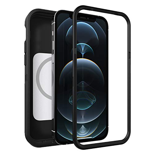 OtterBox iPhone 12 & 12 Pro (Holster available upon reqeust and not included) Defender Series XT Case - BLACK, screenless, rugged , snaps to MagSafe, lanyard attachment (ships in polybag) by OtterBox - Image 7