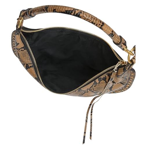 Image of Rebecca Minkoff Darren Crescent Crossbody Bag, Women's Leather Shoulder Handbag Purse