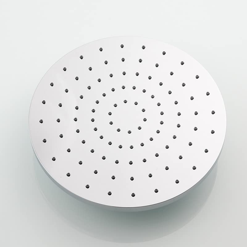 Cabezal De Ducha De Plástico Abs De 10 Pulgadas Para Ducha De Baño, Rociador De Refuerzo Para Inodoro, Cromado