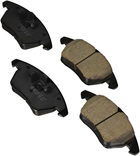 Akebono EURO EUR1107A Akebono EURO Ultra Premium Ceramic Disc Brake Pad Kit, GREY