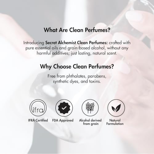 Image of Secret Alchemist The Alchemy Duo Eau de Parfum (EDP) 2 x 10ml | Clean, Long Lasting Discovery Set | Madurai Jasmine & Rare Vanilla | Floral & Vanilla Fragrances for Men & Women | Luxury Gift Set | Travel Size Up to 300 Spritz