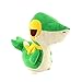 Peluches 27 Cm Anime Nouveau Snivy Jouets en Peluche Dessin Animé Serpent Doux en Peluche Animaux Poupées Cadeau pour Les Enfants